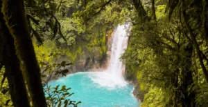"rio celeste waterfall"